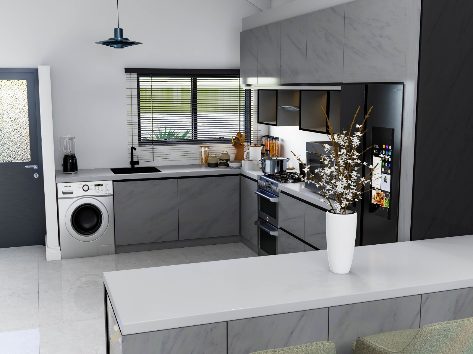 Modern Kitchen Concept